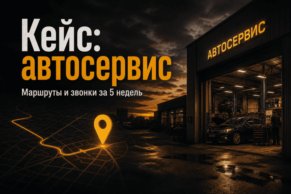 Кейс: автосервис в Яндекс Картах