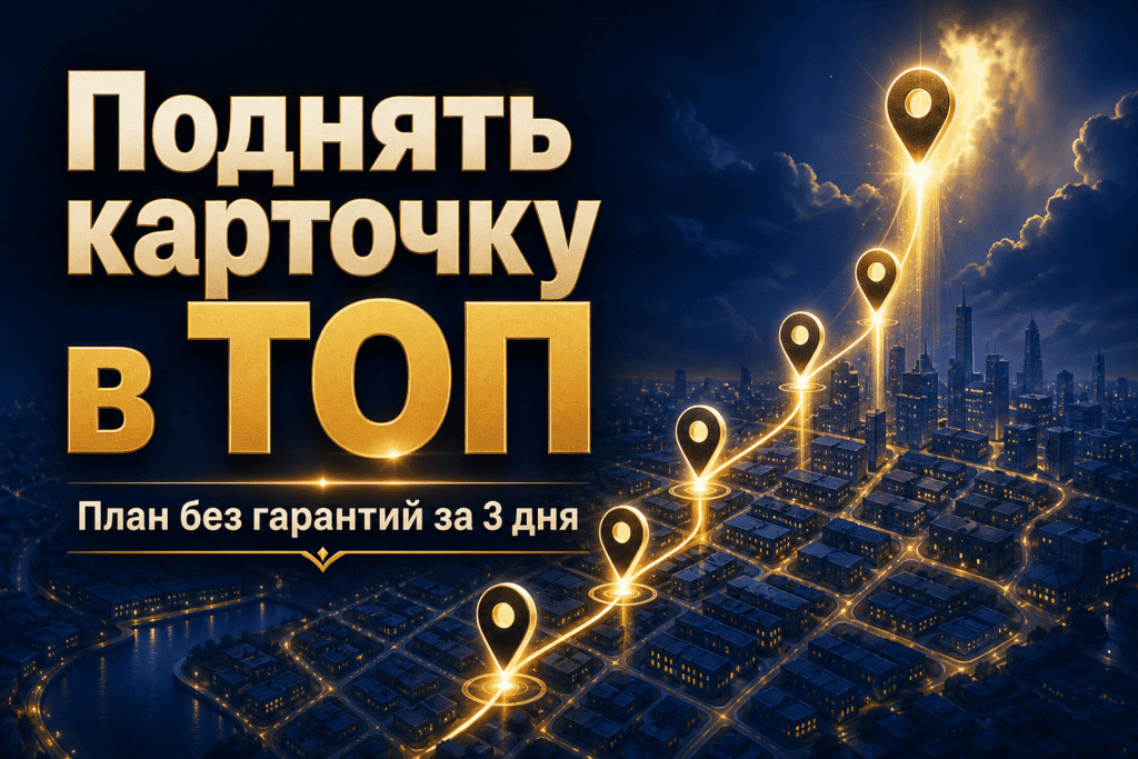 Как поднять карточку в ТОП Яндекс Карт
