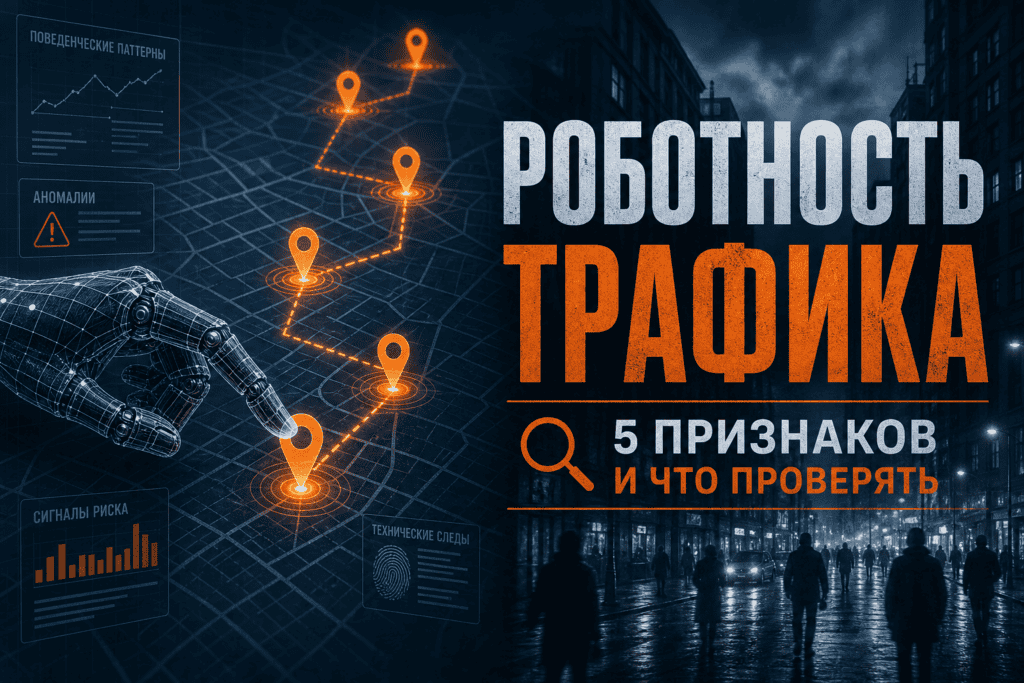 Роботность трафика в Яндекс Картах